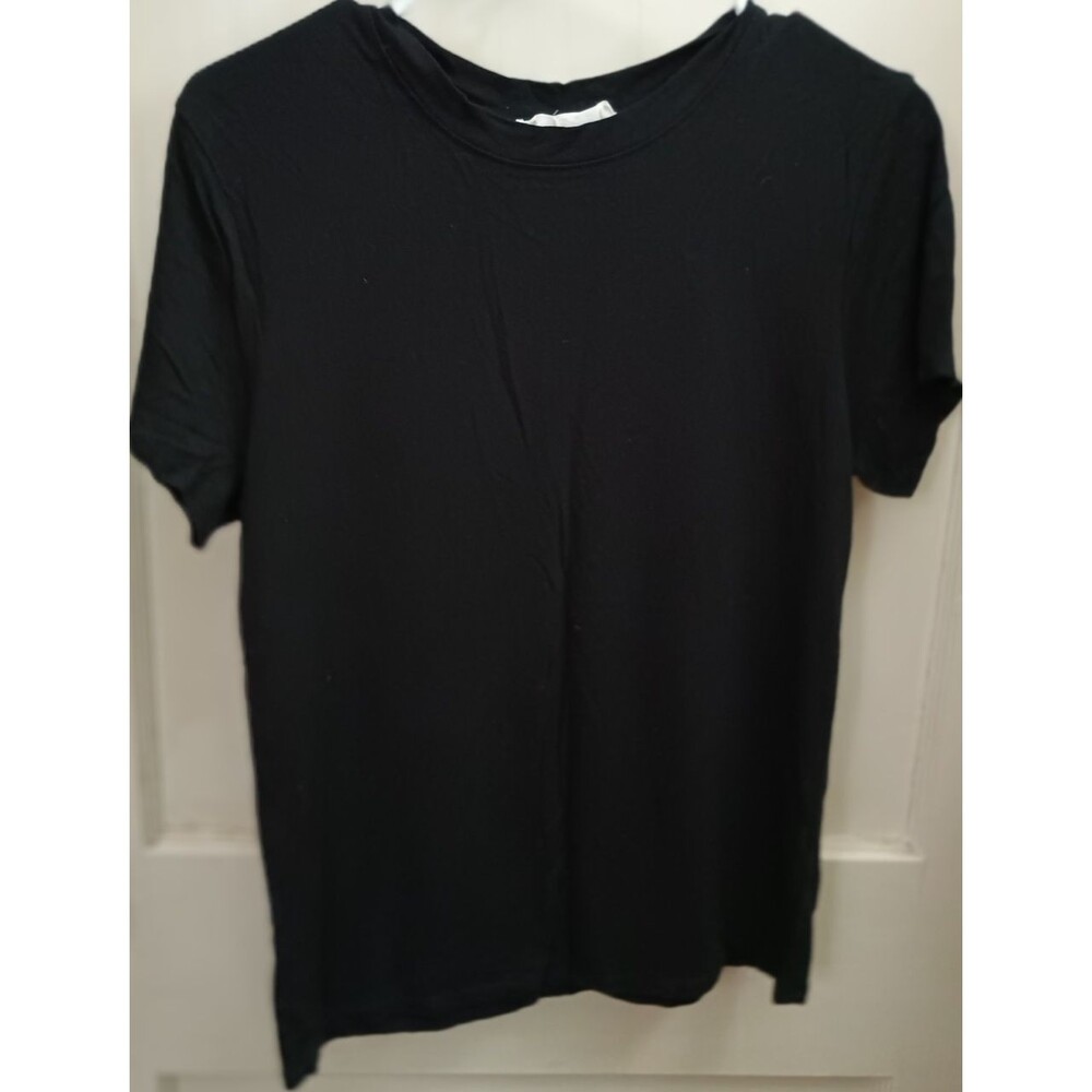 Excuse Me I Have To Go Be Awesome Women's Black Crew Neck Short Sleeve Tee Large